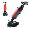 BANGBANGJI Professional Electric Floor Scrubber, Floor Buffer Machine, 17 Cleaning Width, Cordless Design, Dual Rotary Brushes, 360 Rotation Multi-Surface Use view 1