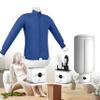 GIZMIT Portable Automatic Ironing Machine, Automatic Ironing Machine 3-in-1, Shirt Ironing Machine 10 Minutes Quick Ironed Dry, Gentle Airflow Technology for Shirts/Shoes/Pants +Skirtmodel view 1