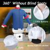 GIZMIT Portable Automatic Ironing Machine, Automatic Ironing Machine 3-in-1, Shirt Ironing Machine 10 Minutes Quick Ironed Dry, Gentle Airflow Technology for Shirts/Shoes/Pants +Skirtmodel view 4