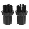 JHKNNK 2pcs Steam Mop Nylon Replacement Brush Heads - Mop Nylon Bristle Cleaning Attachments for Steam Cleaner - Replacement Part for Cleaning view 1