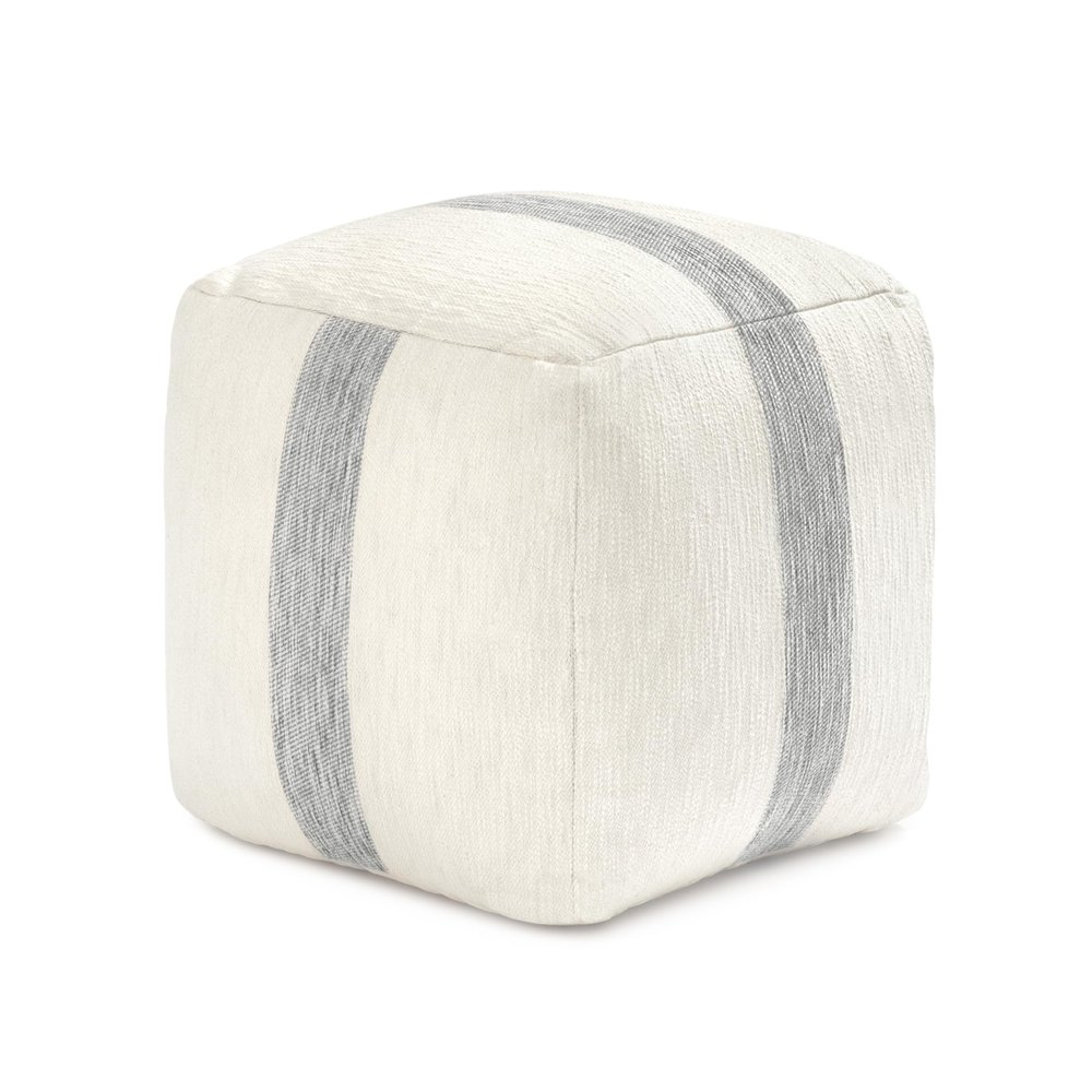 Anji Mountain 20" H x 20" W Handmade Pouf Ottoman for Living Room & Couch