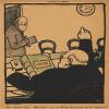 EAGBJTPTM Famous Print Artwork Poster Wall Decor Crimes and Punishments XV by Felix Edouard Vallotton Posters And Prints for Home Decor 60x90cm view 1