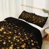 Black Duvet Cover Set King Size - Romance Love Fantasy Printed Comforter Cover Kids Girls 3 Pcs, Bedding Set with Zipper Closure Soft Breathable Microfiber view 4