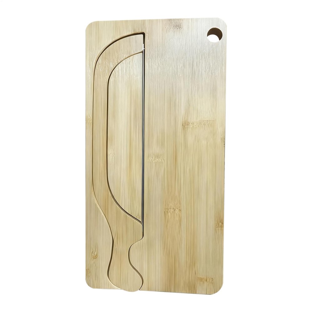 Bread Cutting Board Bow Shaped Stainless Cutter