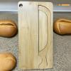 Bread Cutting Board Bow Shaped Stainless Cutter view 3