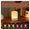 Small Humidifier, Simple Aroma Diffuser Desktop Mini Air Humidifier Ultrasonic Sprayer Aromatherapy Essential Oil Difusor With Light,for Travel, & Small Rooms(White Style A) view 3