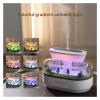 Small Humidifier, Rain Drop White Noise Essential Oil Diffuser Smart Home Aroma Mini Landscape Humidifier For Relaxation And Air Purification,for Travel, & Small Rooms view 3