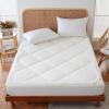YOUR MOON 100% Wool Mattress Pad Full, 500 GSM, White, 54 x 75 in view 1