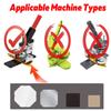100Pcs Square Fridge Magnet Consumables Suitable for 63.5x63.5mm (2.5x2.5 inch) DIY Photo Fridge Magnet Materials, Cardboard Square Magnets Accessories(2.5x2.5in,100set) view 3