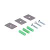 DouWen MO 3Pcs Movie Style Hook Set, Wall Decor Hook, Innovative Resin Decoration with Retro Coffee Design, Home Television Decor for Living Room Bedroom Office, Durable Synthetic Resin Mate view 2