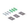 DouWen MO 3Pcs Movie Style Hook Set, Wall Decor Hook, Innovative Resin Decoration with Retro Coffee Design, Home Television Decor for Living Room Bedroom Office, Durable Synthetic Resin Mate view 4