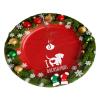 Christmas Tree Skirt I Love Dachshunds Christmas Decorations Soft Red Green Christmas Decor Mat for Xmas Holiday Decorations 30" view 3