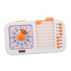 Cryfokt 3 in 1 Visual Timer, Visual Task Timer with Unique 2 Modes, Reusable Planning Board, Silent Operation Design, Visual Schedule Planner for Homeschool Supplies, Home, School view 1