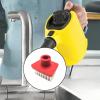 sporful SC5 Steam Cleaner Brush Head Replacement - Handheld Floor & Door Track Attachment Accessories Spare Parts- Pp White F view 4