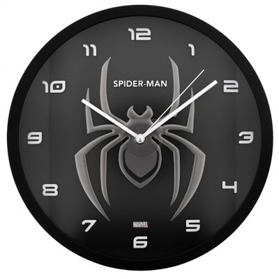 Accutime Spider-Man Monochrome Logo 12" Analog Wall Clock