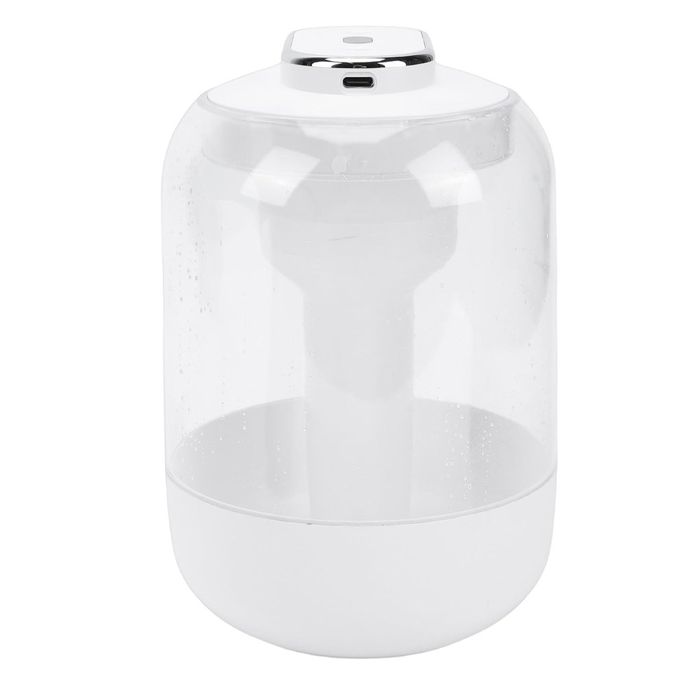 Luocute Double Spray Humidifier, 2L Large Capacity USB Powered Quiet Mist Humidifier for Home Bedroom Office, with Digital Display 3 Mist Modes Night Light