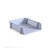 AIJIEjie File Holder Desktop Organizer Stackable File Rack Papers A4 Storage Tray/24(Blue) view 1