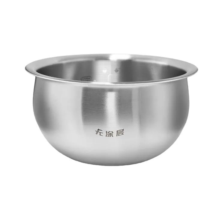 304 Stainless Steel Rice Cooker Inner Pot Compatible For Rongshida Rice Cooker Accessories RFB-IH30B, RFB-SS4010 Uncoated Ball Pot Inner Pot Container Replacement Inner Pot Kitchen Tools Rice(RFB-IH30B)