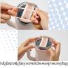 6Pcs Silicone Hanging Ring 5 Color Flexible Silicone Bottle Strap Rings Water Bottle Handle Holder Strap for Outdoor Sports Gym Fitness and Daily Commuting Use view 3