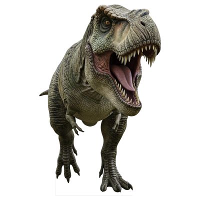 111PRINT Dinosaur Life Size Cardboard Cutout, 3ft T-Rex Standee, 1-8ft Available Large Dinosaur Birthday Decoration, Perfect Decor for Theme Parties, Celebrations, Jurassic World Style Display