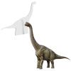 111PRINT Dinosaur Life Size Cardboard Cutout, 5ft Brachiosaurus Standee, 1-8ft Available Large Dinosaur Birthday Decoration, Perfect Decor for Theme Parties, Celebrations, Jurassic World Style Display view 2
