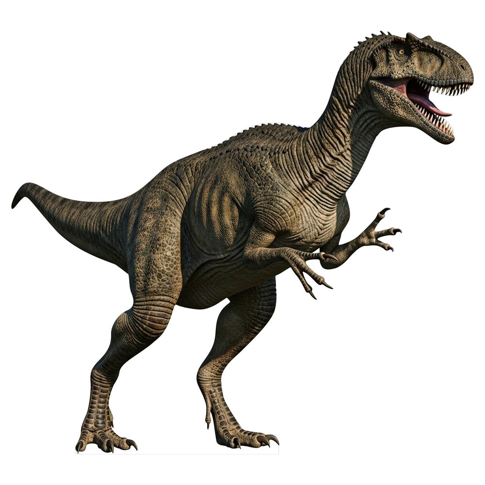 111PRINT Dinosaur Life Size Cardboard Cutout, 7ft Giganotosaurus Standee, 1-8ft Available Large Dinosaur Birthday Decoration, Perfect Decor for Theme Party, Celebrations, Jurassic World Style Display