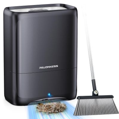 ProTouchless Vacuum Automatic Dustpan- 14000W Ultra Fast & Powerful, 18KPA Vacuum Dustpan TOF Sensor Hands-Free LED Alerts, 6L Electric Dustpan for Home/Kitchen/Office/Sweeping Salon/Pet Hair