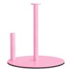 Pink Paper Towel Holder, Paper Towel Holder Countertop with Anti Slip Weighted Base, Stainless Steel Freestanding Paper Towel Holders for Kitchen view 1