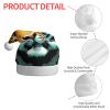 WZYCWB Little fat tiger head Prints Santa Hats - Ideal for Christmas Eve, New Year's Eve, and Holiday Parties - Festive Decorations view 4