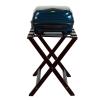 CHENWMZ 2-Pack Luggage Rack - Foldable Suitcase Stand, 2-Tier Hotel Solid Wood Storage Shelf, Home Suitcase Luggage Stand, Floor-Standing Luggage Holder with Shoe Rack, view 2