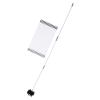 BAFOVY Vent Cleaner Kit, 24ft Chimney Brush Set 45 Bendable Chimney Cleaning with 18 Flexible Rods Wooden Handle Brush for Fireplace (15cm Head) view 4