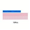 10Pcs Drawer Divider Set - Adjustable Organiser System For Cupboard, Underwear And Socks(Pink 38x11cm) view 2