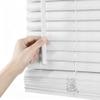 Cordless 1 Inch Mini Blinds for Windows Aluminum Mini Blinds 1 inch Venetian Blind Horizontal Window Shades for Family. White,95.5" W x 53" H (242.57cmW x 134.62cmH) view 3