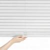 Cordless 1 Inch Mini Blinds for Windows Aluminum Mini Blinds 1 inch Venetian Blind Horizontal Window Shades for Family. White,95.5" W x 53" H (242.57cmW x 134.62cmH) view 4
