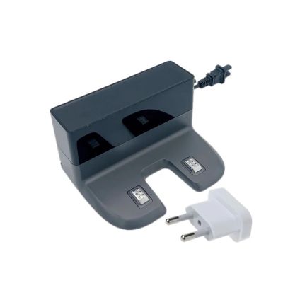 Dock BaseCompatible For E-COVACSFor T8 T8+ T9+ N8+ N8Pro,Robotic Vacuum Cleaner Spare Parts(Dock ADD EU adapter)