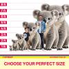 111PRINT Baby Koala 8FT Life Size Cardboard Cutout, Safari Animal Standup, Farm Decor, A Cute Standup for Baby Shower, Kids Birthday, Jungle Party, Photo Prop, 1PC view 3