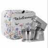 4th of July Botanical Stand Mixer Cover Dustproof & Waterproof, Independence Day Butterfly Welcome Kitchen Appliance Covers with Storage Pocket, Organizer Bag for Accessories Compatible 5-8 Quarts view 1
