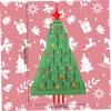 Christmas Decorations Christmas Advent Calendar Hanging Fabric Organizer Tree Countdown to with Pockets for Home Living Room Bedroom Party view 3