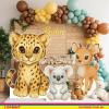 111PRINT Cartoon Deer 7FT Life Size Cardboard Cutout, Safari Animal Standup, A Cute Decor for Baby Shower, Kids Birthday, Jungle Party, Photo Prop, 1PC view 2