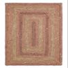 Weaving Village Traditional Jute Braided Rug, Rustic Country Dcor for Kitchen, Living Room, Dining Room, Bedroom, Bloom, 11'X14' view 1