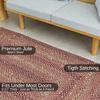 Weaving Village Traditional Jute Braided Rug, Rustic Country Dcor for Kitchen, Living Room, Dining Room, Bedroom, Bloom, 11'X14' view 4