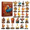 2025 Christmas Calendar 2D Flat Acrylic Christmas Decoration view 1