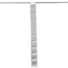 10 Shelf Hanging Shoe Organizer in Arctic White, Non Woven Material, for Adult and Child Storage view 1