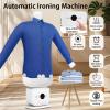 Automatic Ironing Machine, with Built in Aromatherapy Tank, Heating Temperature Reaches 60-70C, for Shirts, Pants, Shoes view 2