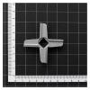 1pc Meat Grinder Knife #8 Mincer Blade Stainless Steel Replacement For Bosch MFW 68660 For Zelmer 886.8 For Moulinex HV8 HV9 For Siemens view 2