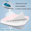 LARAKVEAKV Iron Board Cover Elastic Replacement Cover for Iron Board, Drawstring Tightening Ironing Board Cover and Pad 32x12 36x13 43x14 45x15 54x15 Iron Pad Covers(Black,140x50cm/55x19in) view 3
