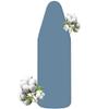 LARAKVEAKV Iron Board Cover Elastic Replacement Cover for Iron Board, Drawstring Tightening Ironing Board Cover and Pad 32x12 36x13 43x14 45x15 54x15 Iron Pad Covers(Blue,125x45cm/49x18in) view 1