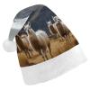 FekiLoot Christmas Hat Llamas in The Andes Santa Cap for Adults Xmas Hat Comfort Extra Plush for New Year Festive Holiday Party view 1