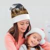 FekiLoot Christmas Hat Llamas in The Andes Santa Cap for Adults Xmas Hat Comfort Extra Plush for New Year Festive Holiday Party view 4