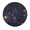 Star Constellation Map Glass Cutting Board Lasting Non-Scratch 7.9 Inch Round Tempered Glass Decorative Printed Chopping Boards For Kitchen Countertop view 1